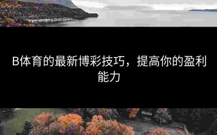 B体育的最新博彩技巧，提高你的盈利能力