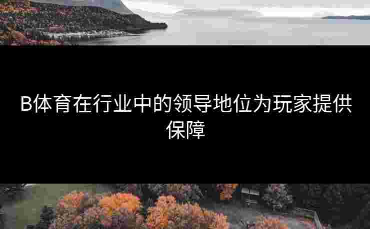 B体育在行业中的领导地位为玩家提供保障