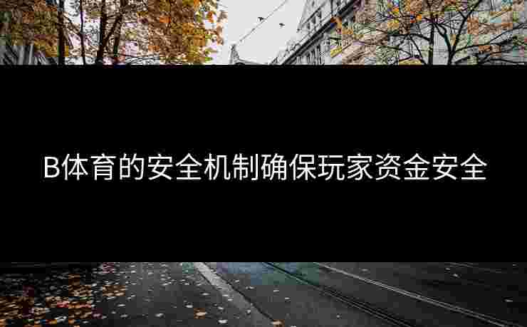 B体育的安全机制确保玩家资金安全