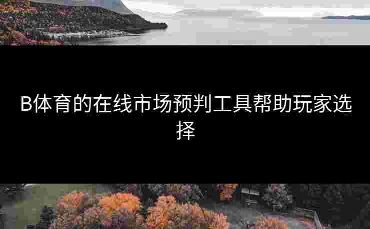 B体育的在线市场预判工具帮助玩家选择