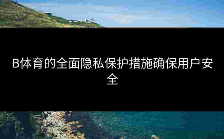 B体育的全面隐私保护措施确保用户安全